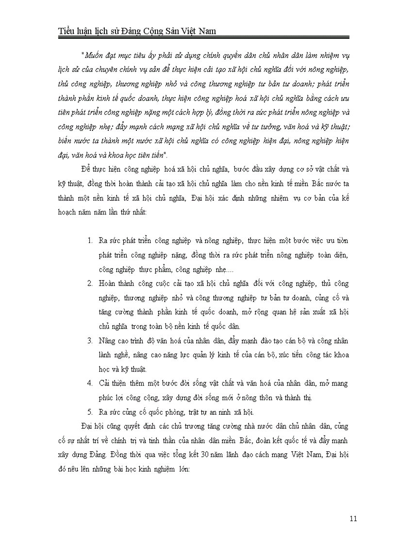 image for page Trình bày hoàn cảnh lịch sử, nội dung đơường lối của cách mạng Việt Nam trong giai đoạn mới do Đại Hội đại biểu toàn quốc lần thứ III của Đảng Cộng Sản Việt Nam đề ra