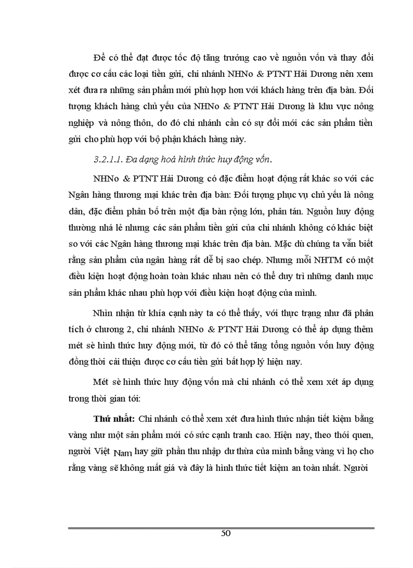 image for page Huy động vốn tại chi nhánh NHNo & PTNT tỉnh Hải Dương – Thực trạng và giải pháp