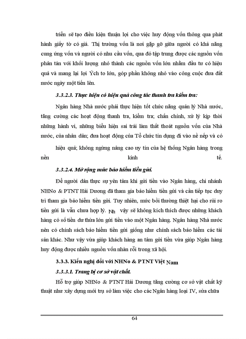 image for page Huy động vốn tại chi nhánh NHNo & PTNT tỉnh Hải Dương – Thực trạng và giải pháp