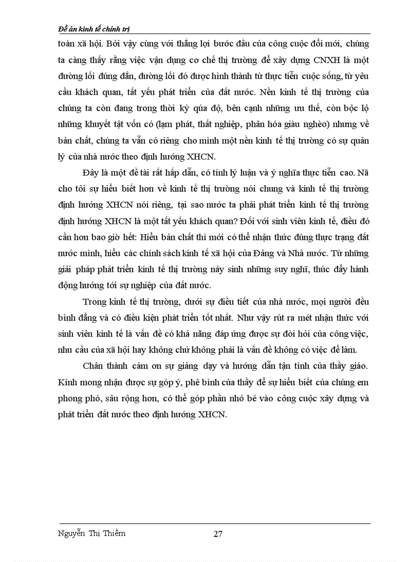 image for page Phân tích tính tất yếu khách quan đặc điểm của kinh tế thị trường đinh hướng XHCN ở Việt Nam và các giải pháp để phát triển nó