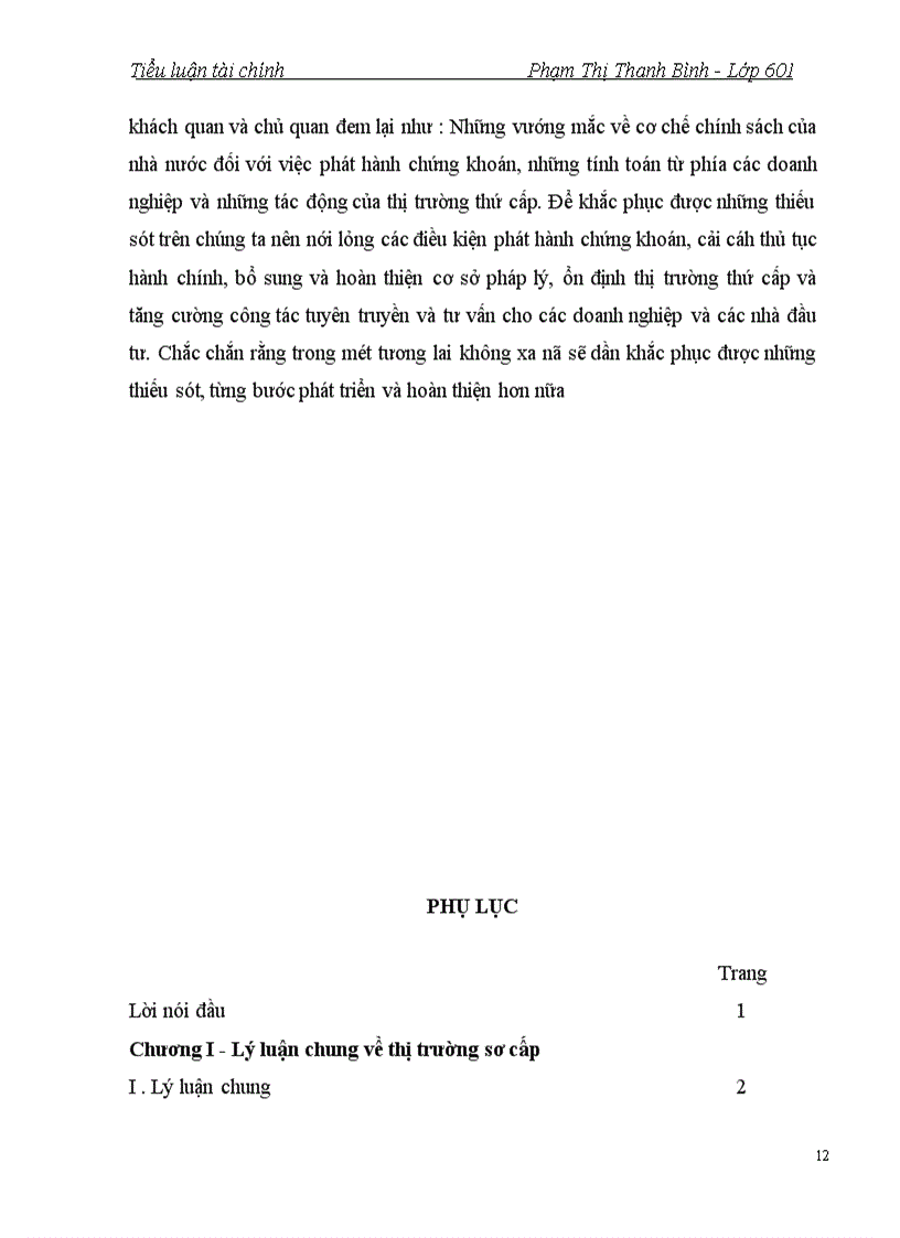 image for page Thực trạng yếu kém của thị trường sơ cấp nguyên nhân và hướng khắc phục