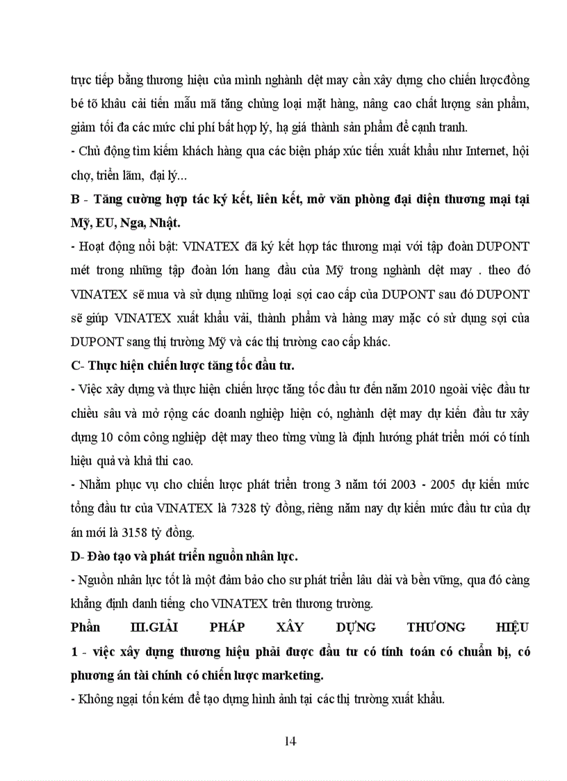 image for page Thị trường dệt may Việt Nam và Thế Giới trong thời gian qua