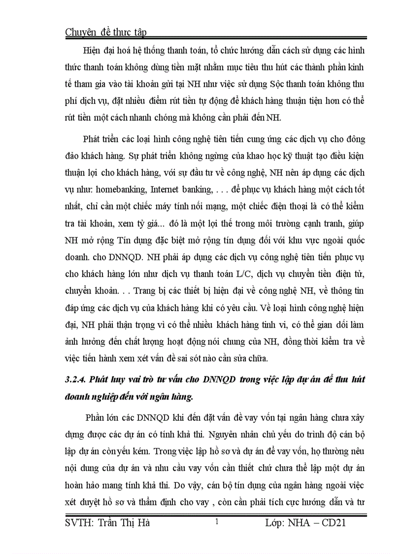 image for page Giải pháp mở rộng hoạt động Tín dụng đối với các Doanh nghiệp Ngoài Quốc doanh tại VP Bank chi nhánh Giảng Võ
