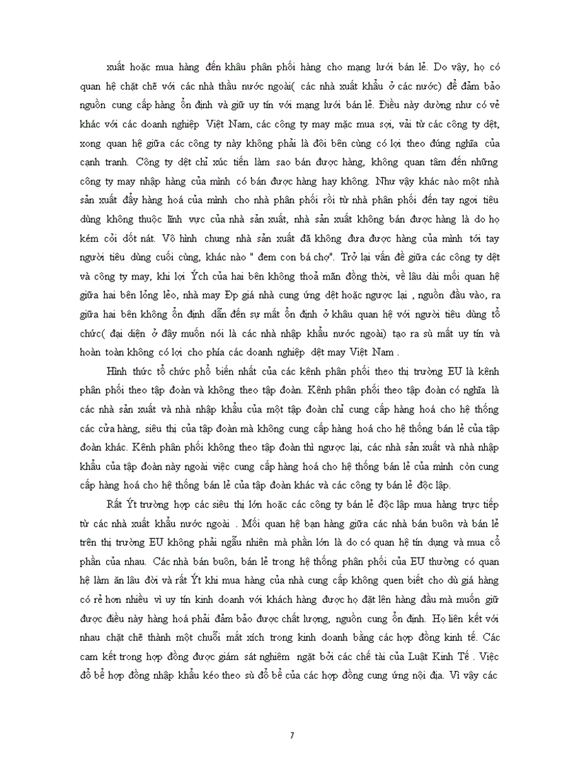 image for page Các giải pháp đẩy mạnh hoạt động xuất khẩu hàng hoá Việt Nam vào thị trường EU giai đoạn 2000-2010