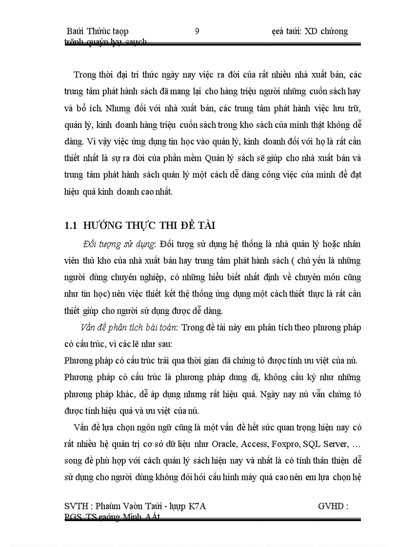 image for page Hệ thống quản lý sách của nhà sách Minh Khai