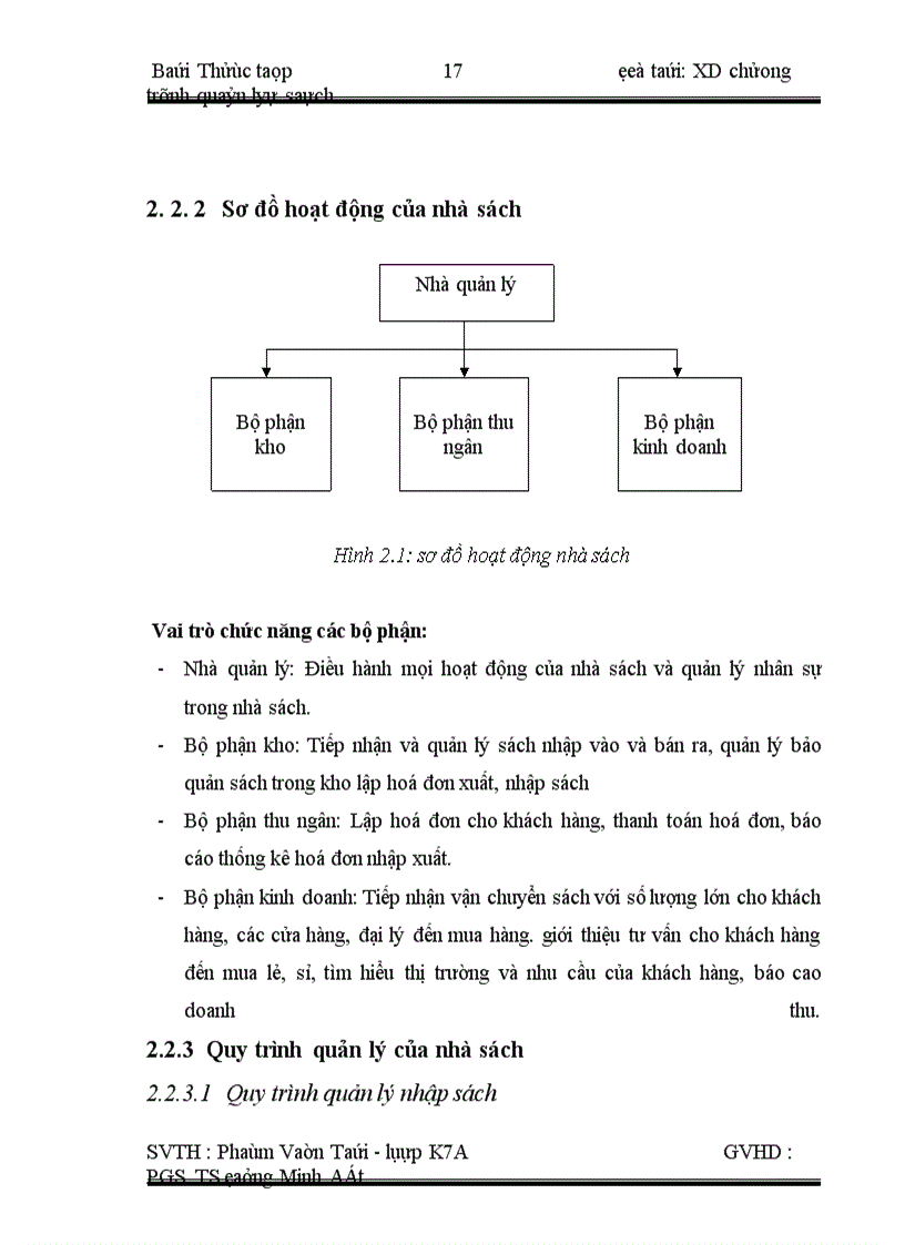 image for page Hệ thống quản lý sách của nhà sách Minh Khai