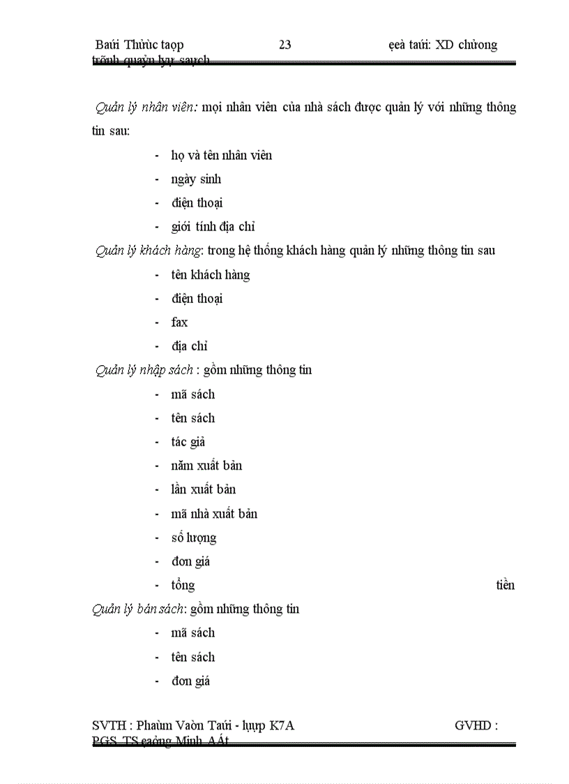 image for page Hệ thống quản lý sách của nhà sách Minh Khai