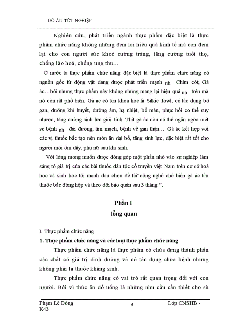 image for page Công nghệ chế biến gà ác tần thuốc bắc đóng hộp và theo dõi bảo quản sau 3 tháng