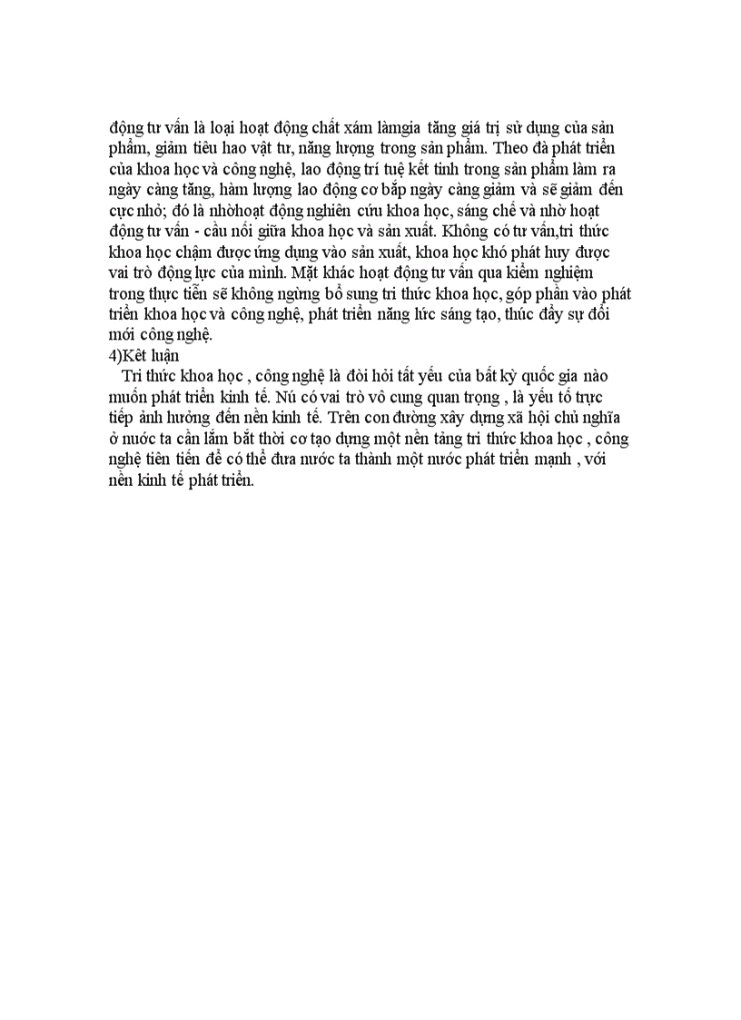 image for page Luận chứng vai trò của tri thức khoa học, công nghệ với phát triển kinh tế