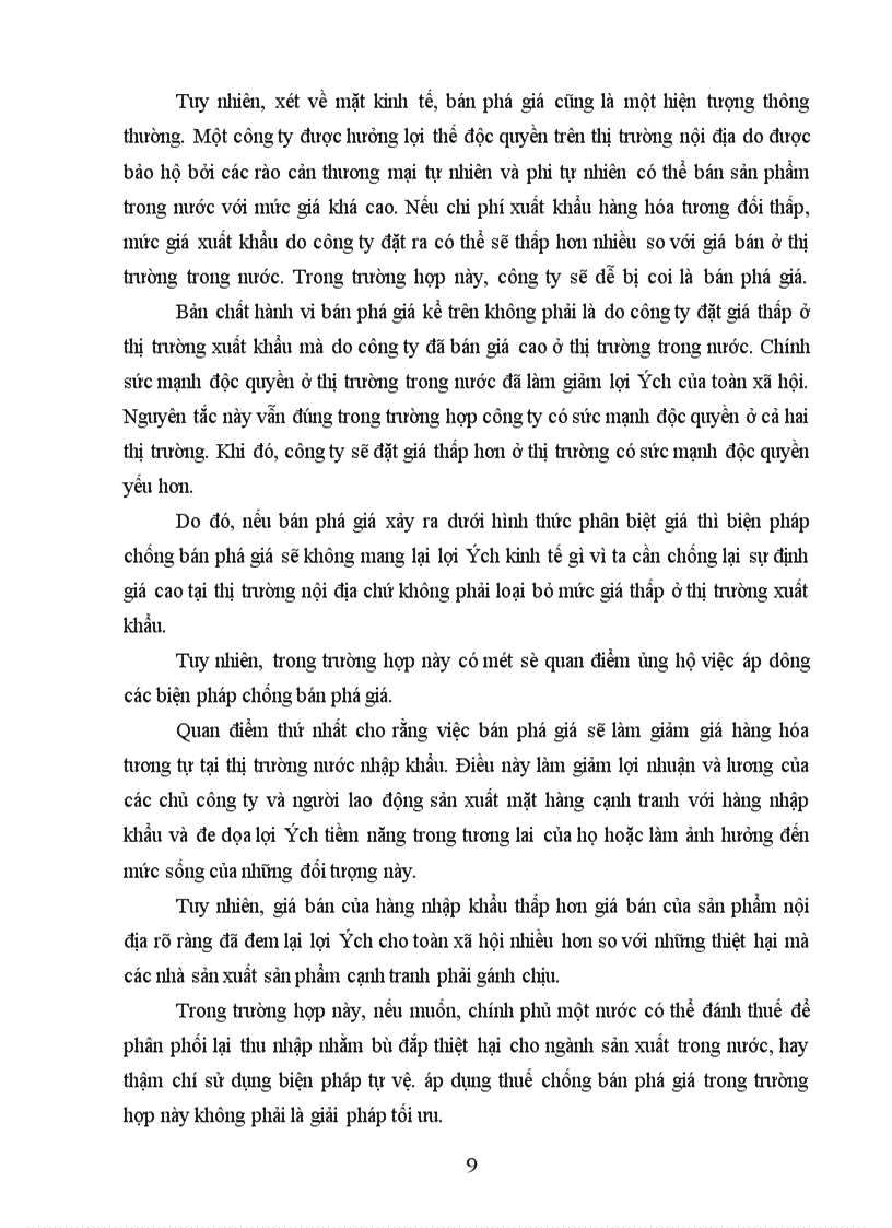 image for page Pháp luật chống bán phá giá ở Việt Nam