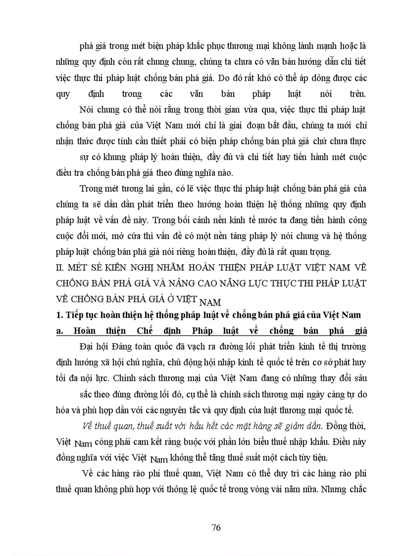image for page Pháp luật chống bán phá giá ở Việt Nam