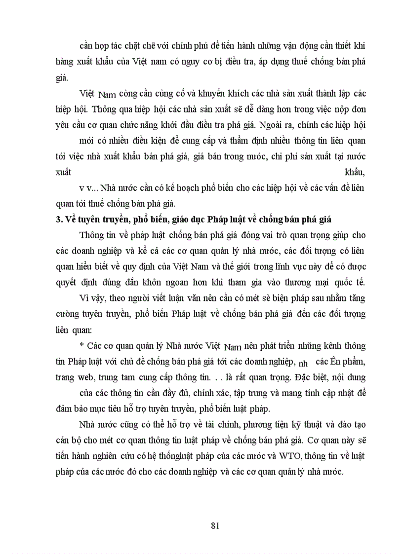 image for page Pháp luật chống bán phá giá ở Việt Nam