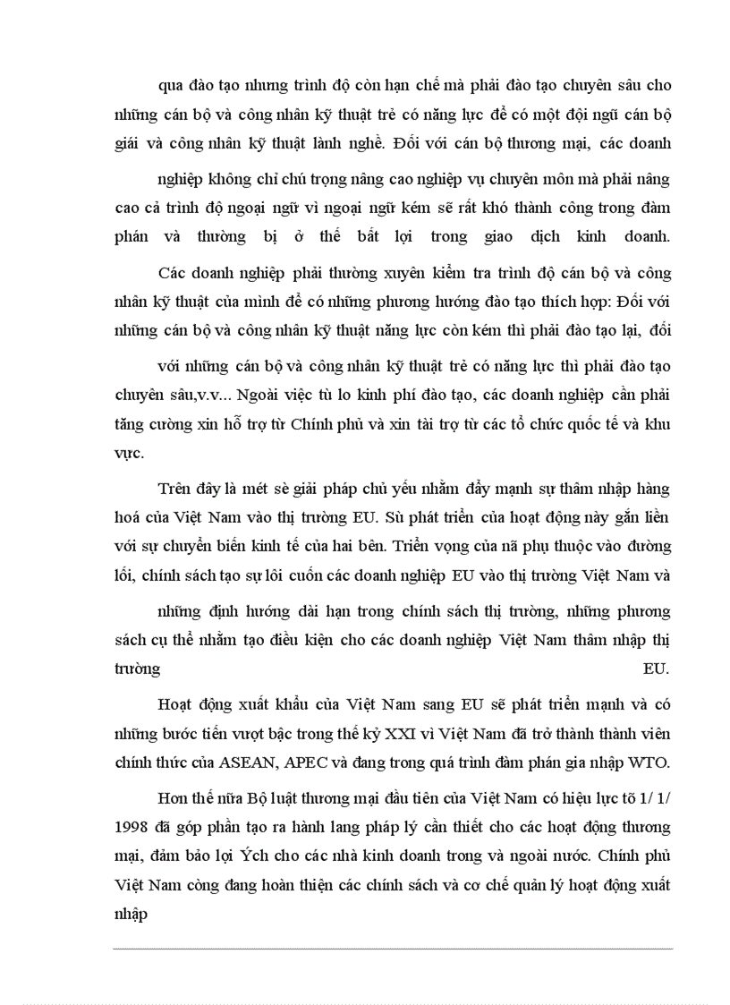 image for page Tu do hoa trong eu va kha nang tham nhap thi truong eu cua hang hoa vn