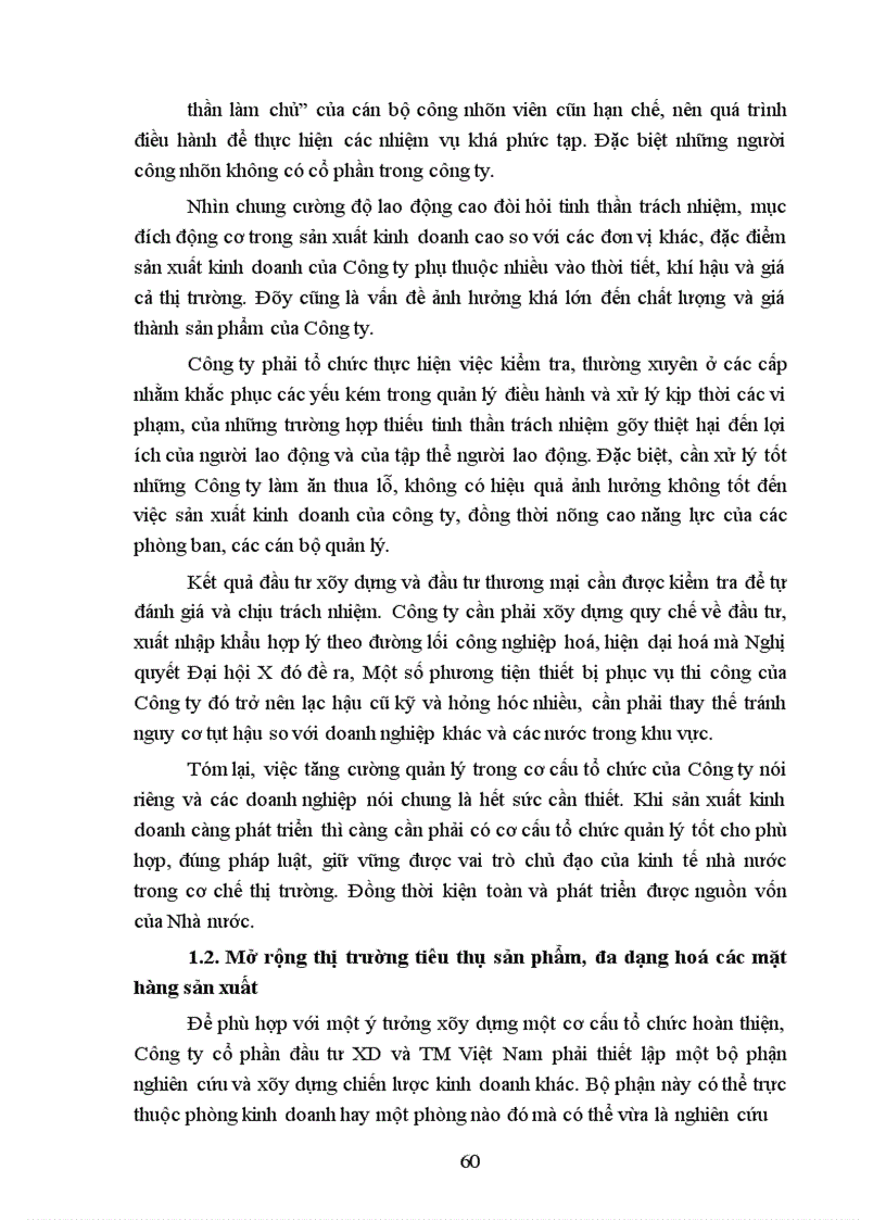 image for page Hoàn thiện cơ cấu tổ chức tại Công ty cổ phần đầu tư xây dựng và thương mại Việt Nam