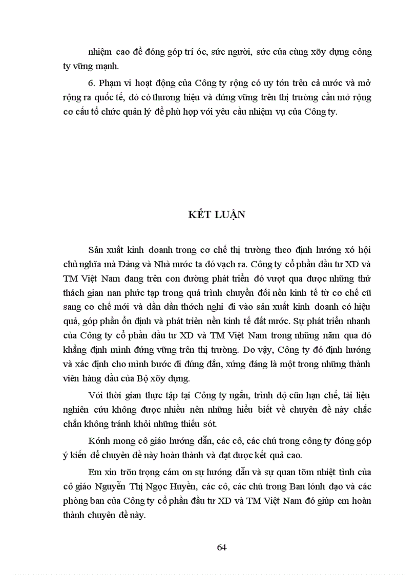 image for page Hoàn thiện cơ cấu tổ chức tại Công ty cổ phần đầu tư xây dựng và thương mại Việt Nam