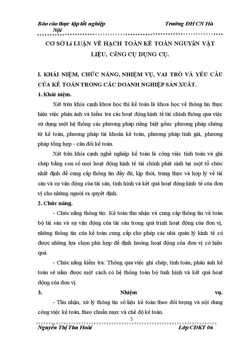 image for page Tổ chức công tác Hạch toán kế toán nguyên vật liệu, công cụ dụng cụ tại công ty Trách nhiệm hữu hạn Seiyo Việt Nam