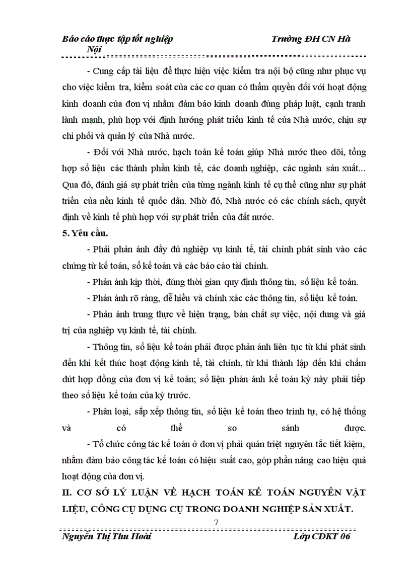 image for page Tổ chức công tác Hạch toán kế toán nguyên vật liệu, công cụ dụng cụ tại công ty Trách nhiệm hữu hạn Seiyo Việt Nam