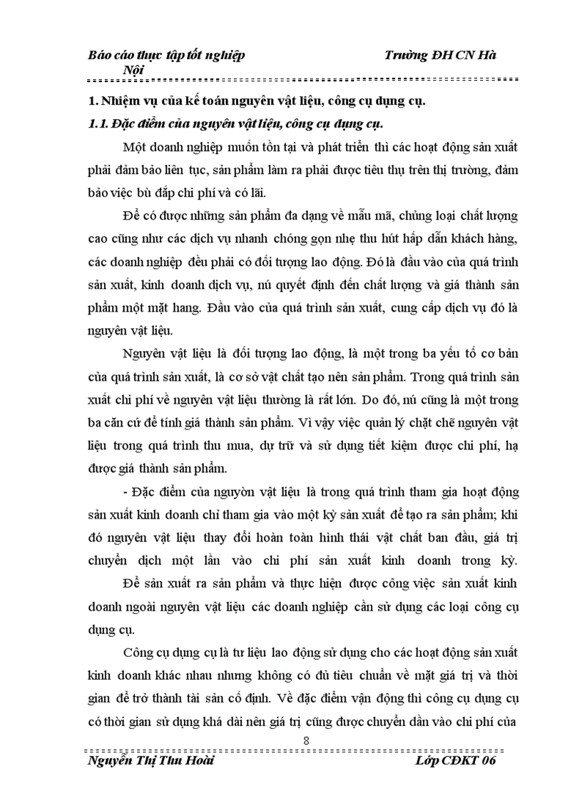 image for page Tổ chức công tác Hạch toán kế toán nguyên vật liệu, công cụ dụng cụ tại công ty Trách nhiệm hữu hạn Seiyo Việt Nam