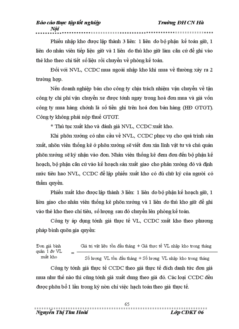 image for page Tổ chức công tác Hạch toán kế toán nguyên vật liệu, công cụ dụng cụ tại công ty Trách nhiệm hữu hạn Seiyo Việt Nam