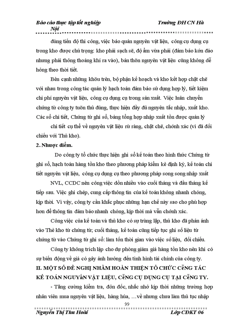 image for page Tổ chức công tác Hạch toán kế toán nguyên vật liệu, công cụ dụng cụ tại công ty Trách nhiệm hữu hạn Seiyo Việt Nam