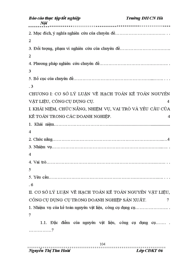 image for page Tổ chức công tác Hạch toán kế toán nguyên vật liệu, công cụ dụng cụ tại công ty Trách nhiệm hữu hạn Seiyo Việt Nam