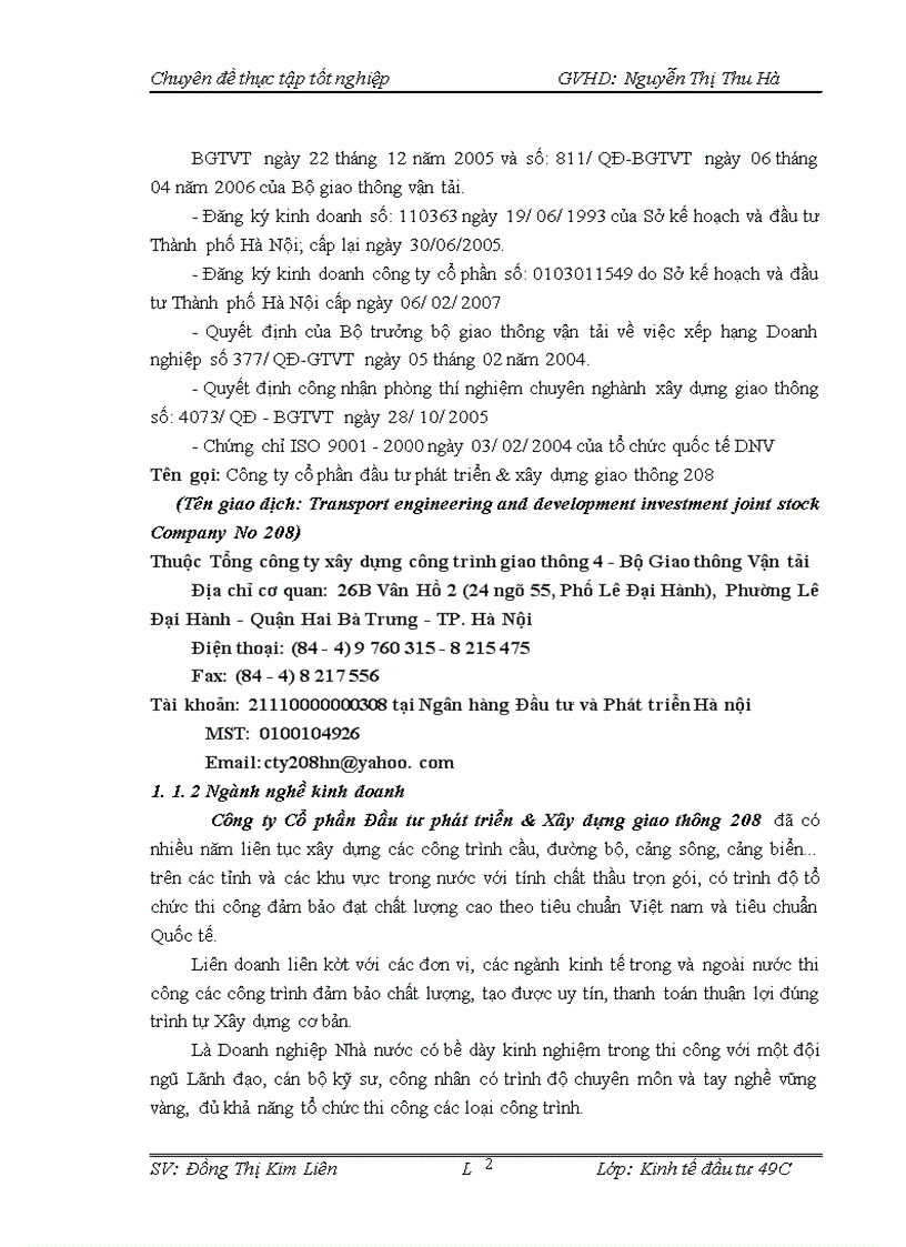 image for page Một số giải pháp nâng cao khả năng thắng thầu của công ty cổ phần đầu tư và xây dựng giao thông 208 là đề tài cho luận văn tốt nghiệp của mình