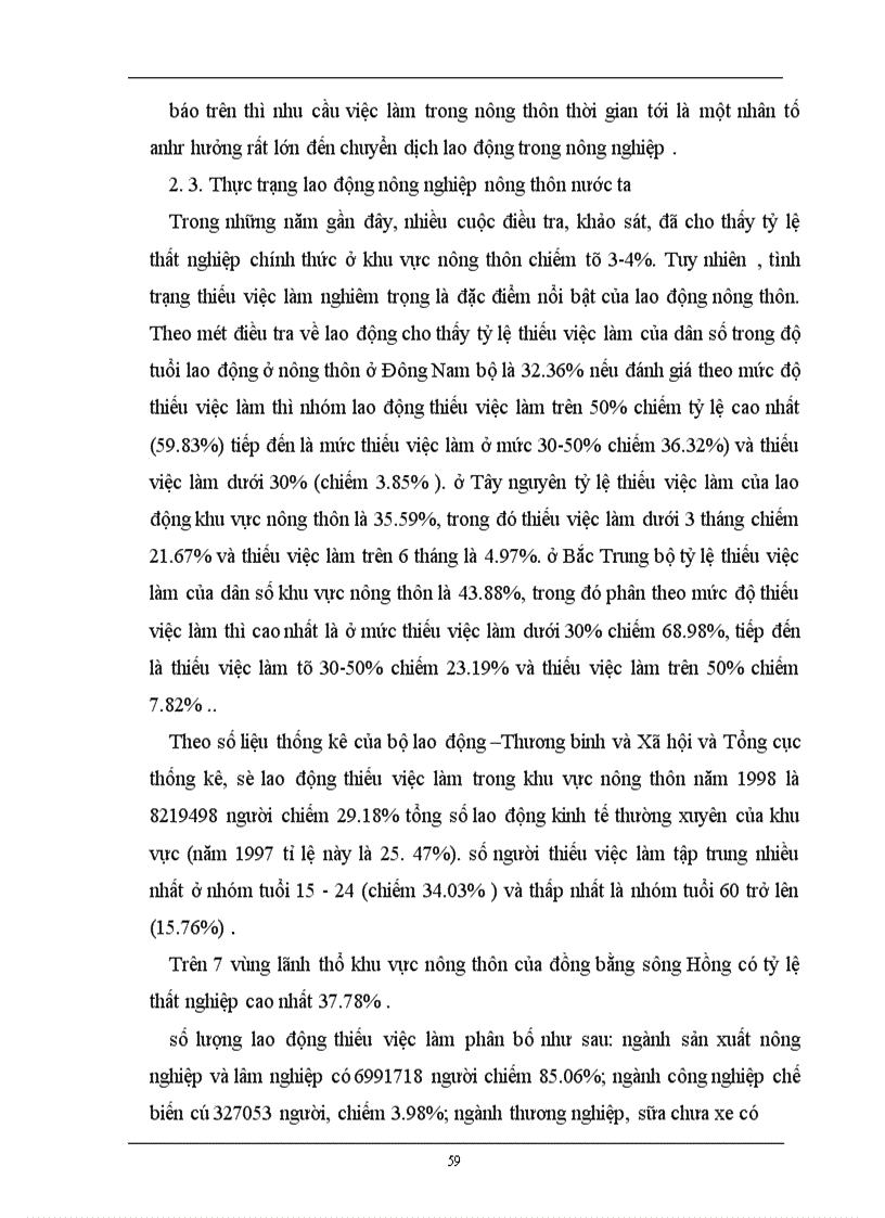 image for page Phương hướng và giải pháp chuyển dịch cơ cấu lao động nông nghiệp nông thôn ở Việt Nam giai đoạn 2001-2010