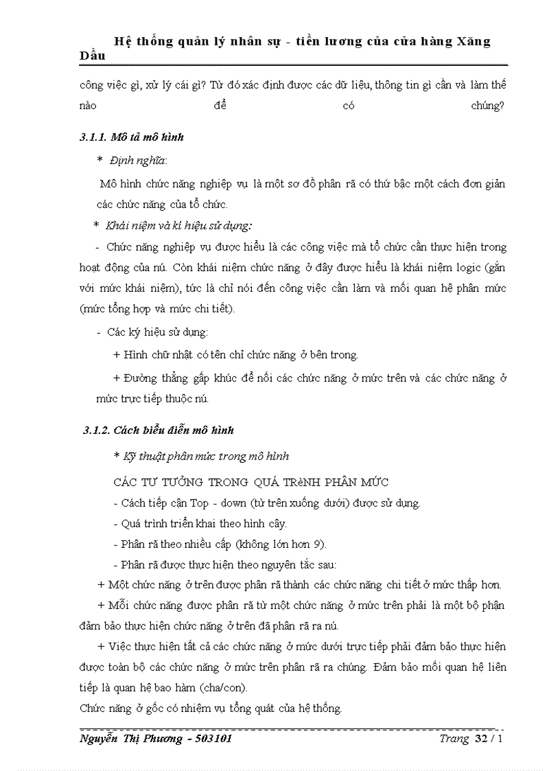 image for page Hệ thống quản lý nhân sự - tiền lương của cửa hàng Xăng Dầu