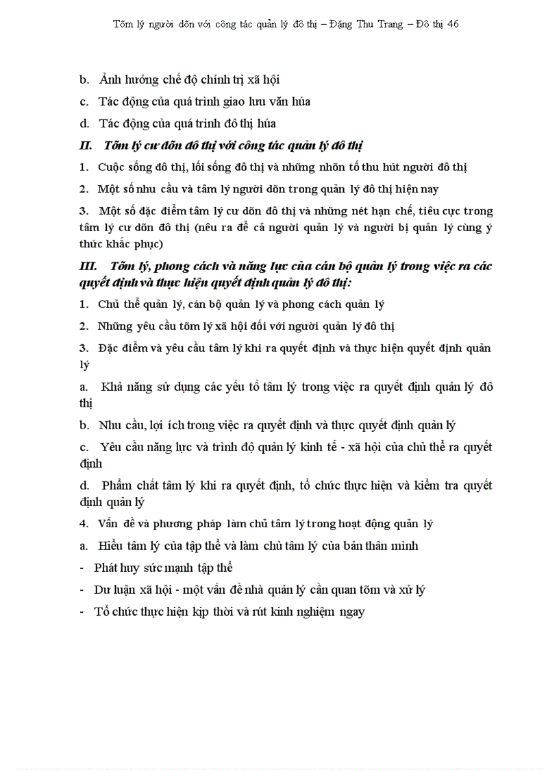 image for page Tâm lý người dân với công tác quản lý đô thị và ứng dụng vào công tác quản lý đô thị tại Hà Nội hiện nay