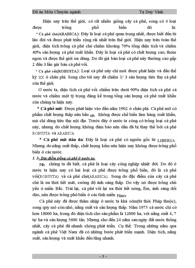 image for page Nghiên cứu một số các biện pháp cơ bản để thúc đẩy hoạt động xuất khẩu cà phê ở Việt Nam