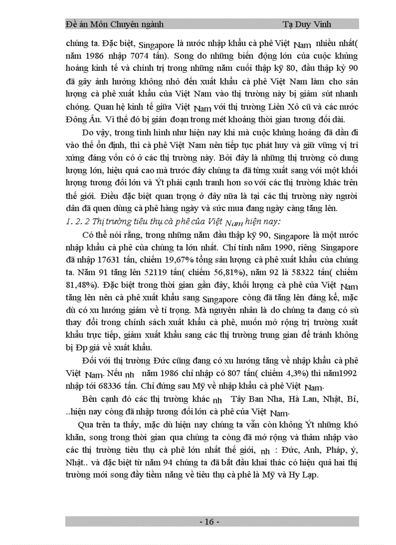 image for page Nghiên cứu một số các biện pháp cơ bản để thúc đẩy hoạt động xuất khẩu cà phê ở Việt Nam
