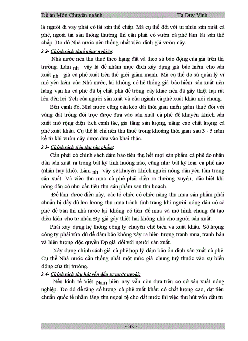 image for page Nghiên cứu một số các biện pháp cơ bản để thúc đẩy hoạt động xuất khẩu cà phê ở Việt Nam