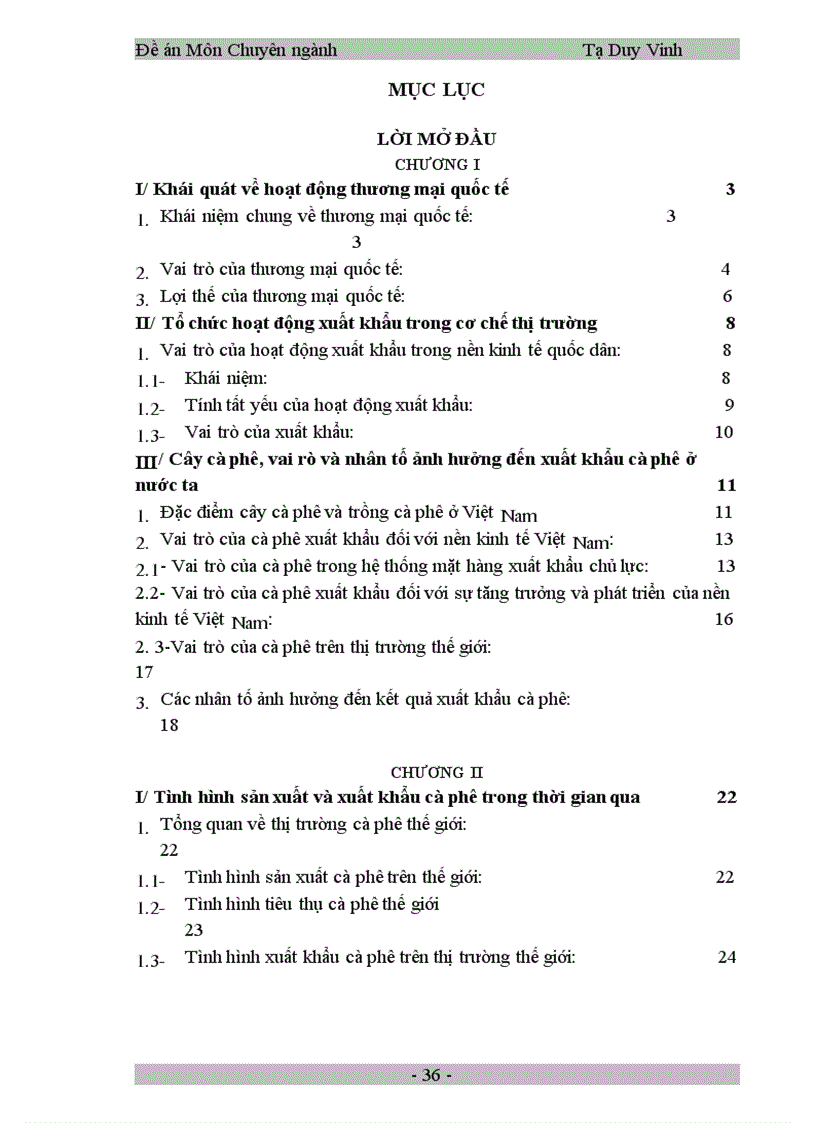 image for page Nghiên cứu một số các biện pháp cơ bản để thúc đẩy hoạt động xuất khẩu cà phê ở Việt Nam