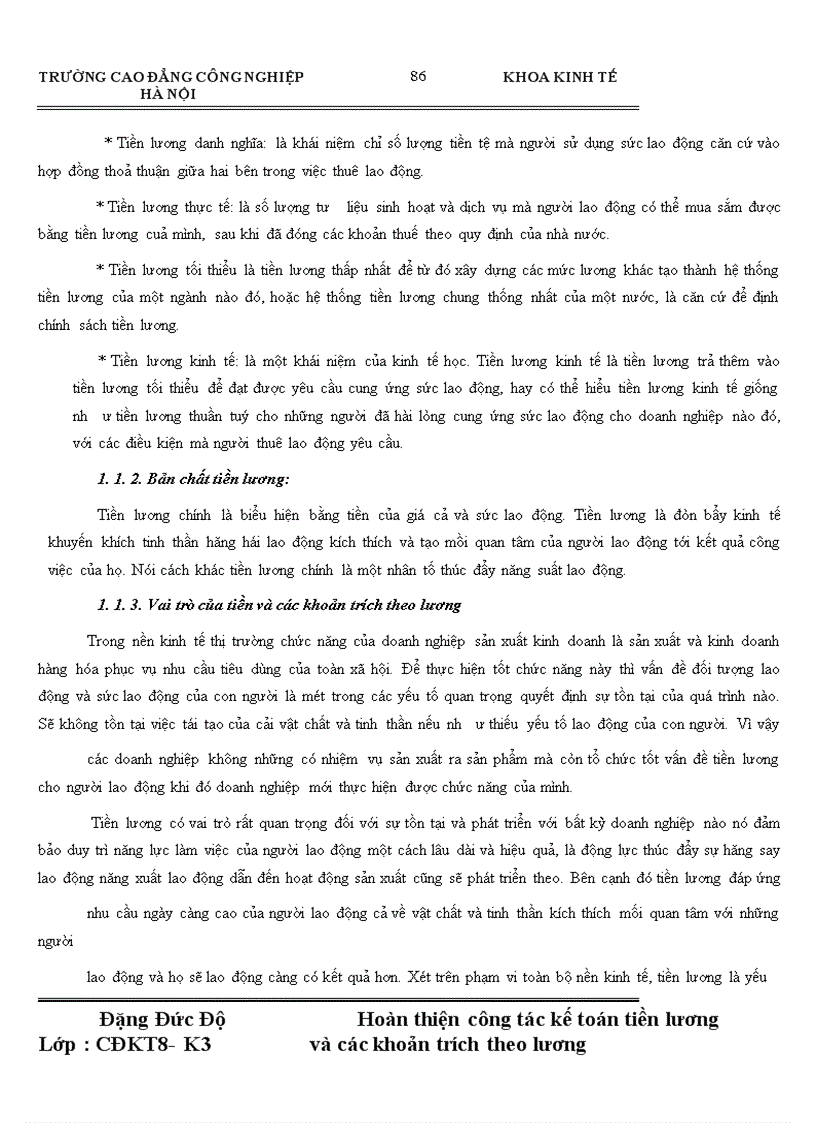 image for page Hoàn thiện công tác kế toán tiền lương và các khoản trích theo lương tập tại Công ty Cổ Phần khách sạn Du Lịch Sông Nhuệ
