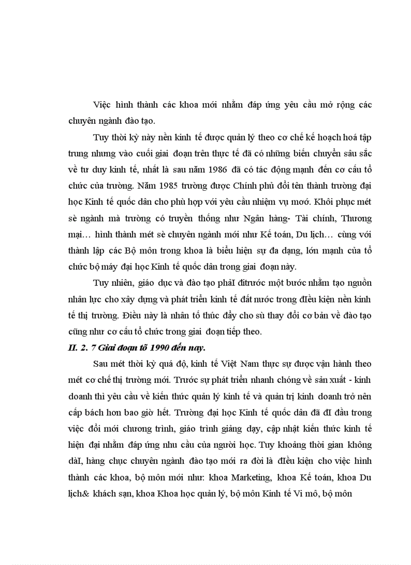 image for page Cơ cấu tổ chức của Đại học kinh tế quốc dân