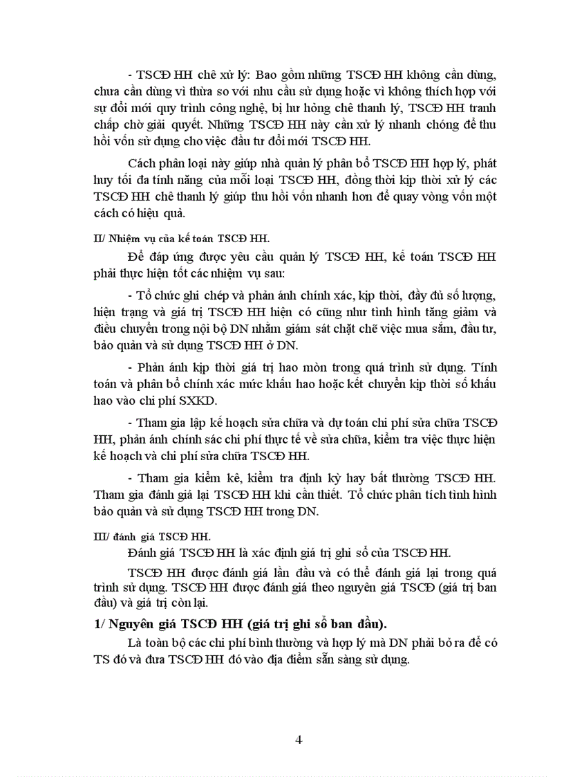 image for page Những đặc điểm cơ bản về kế toán tscđ hữu hình trong doanh nghiệp