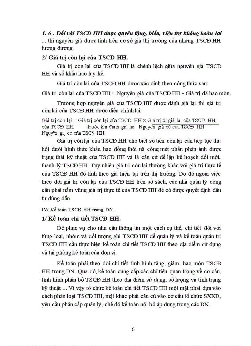 image for page Những đặc điểm cơ bản về kế toán tscđ hữu hình trong doanh nghiệp