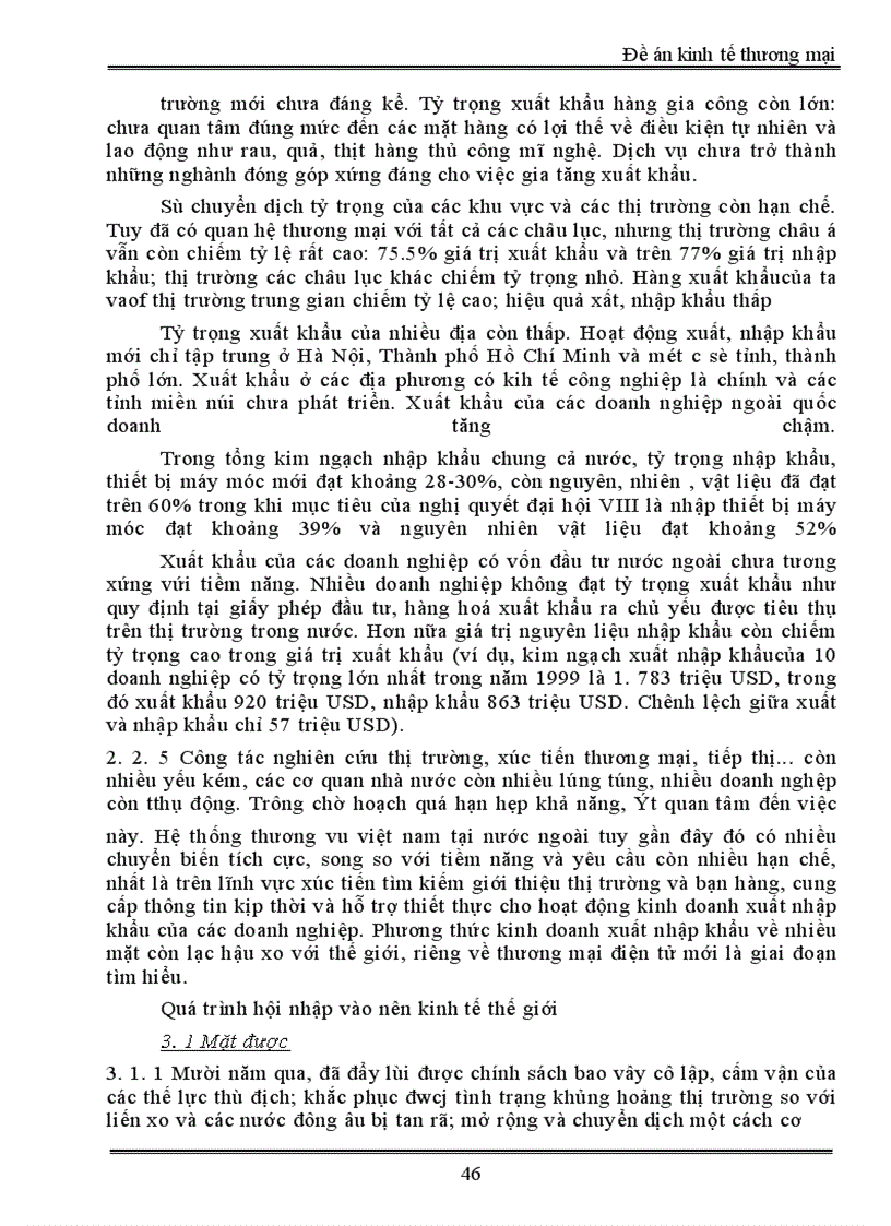 image for page Thương mại - dịch vụ trong những năm đổi mớỉ nước ta, thực trạng và giải pháp