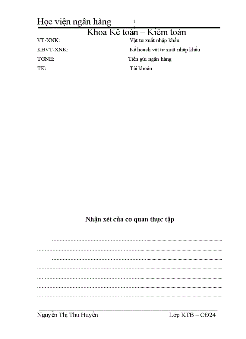 image for page Hoàn thiện công tác kế toán nguyên vật liệu tại công ty TNHH Hàn Việt