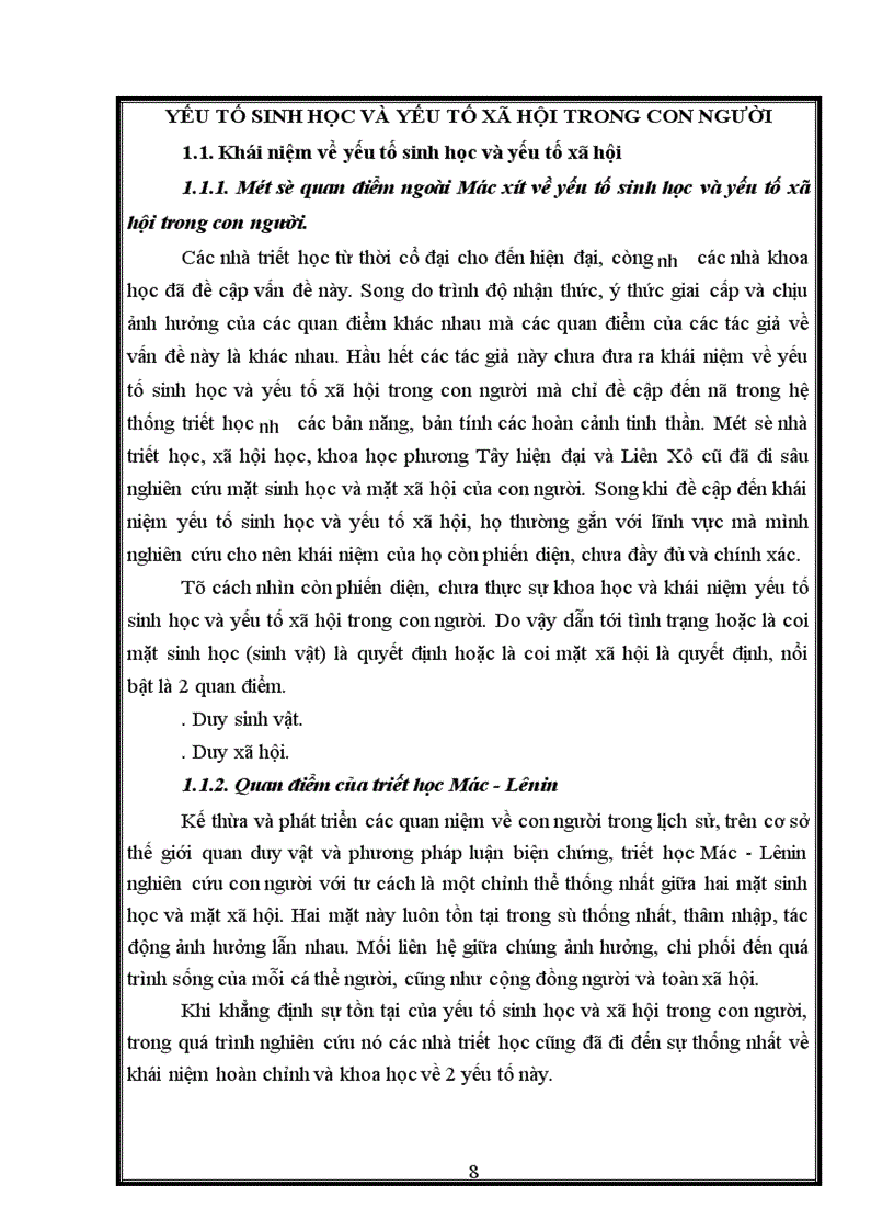 image for page Ảnh hưởng của yếu tố sinh học và yếu tố xã hội đến sức khoẻ con người và một số giải pháp cơ bản nhằm nâng cao sức khoẻ con người Việt Nam hiện nay