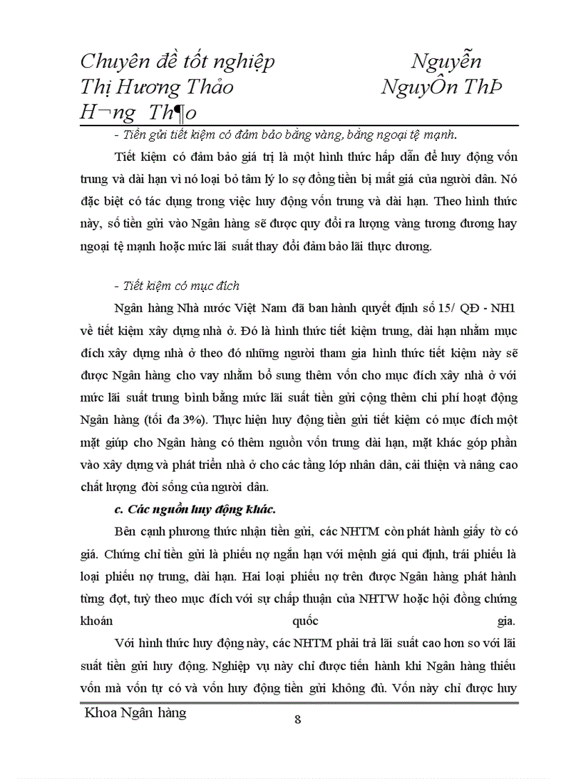 image for page Hoạt động huy động vốn tại Ngân hàng Thương mại Cổ phần Quân đội chi nhánh Hải Phòng - thực trạng và giải pháp