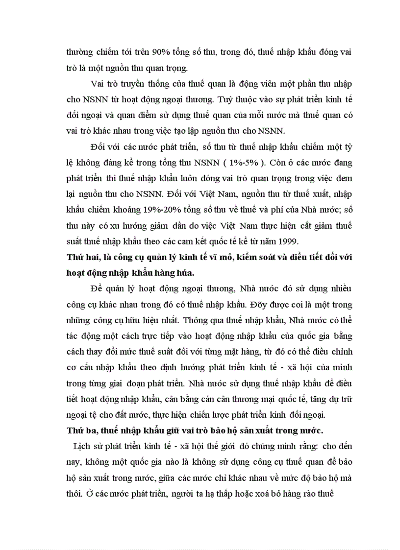 image for page Hoàn thiện chính sách thuế nhập khẩu của Việt Nam đáp ứng yêu cầu hội nhập kinh tế quốc tế