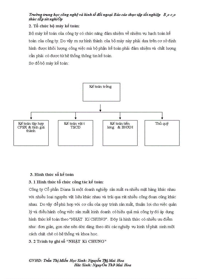 image for page Báo cáo về công ty Cổ phần Diana.