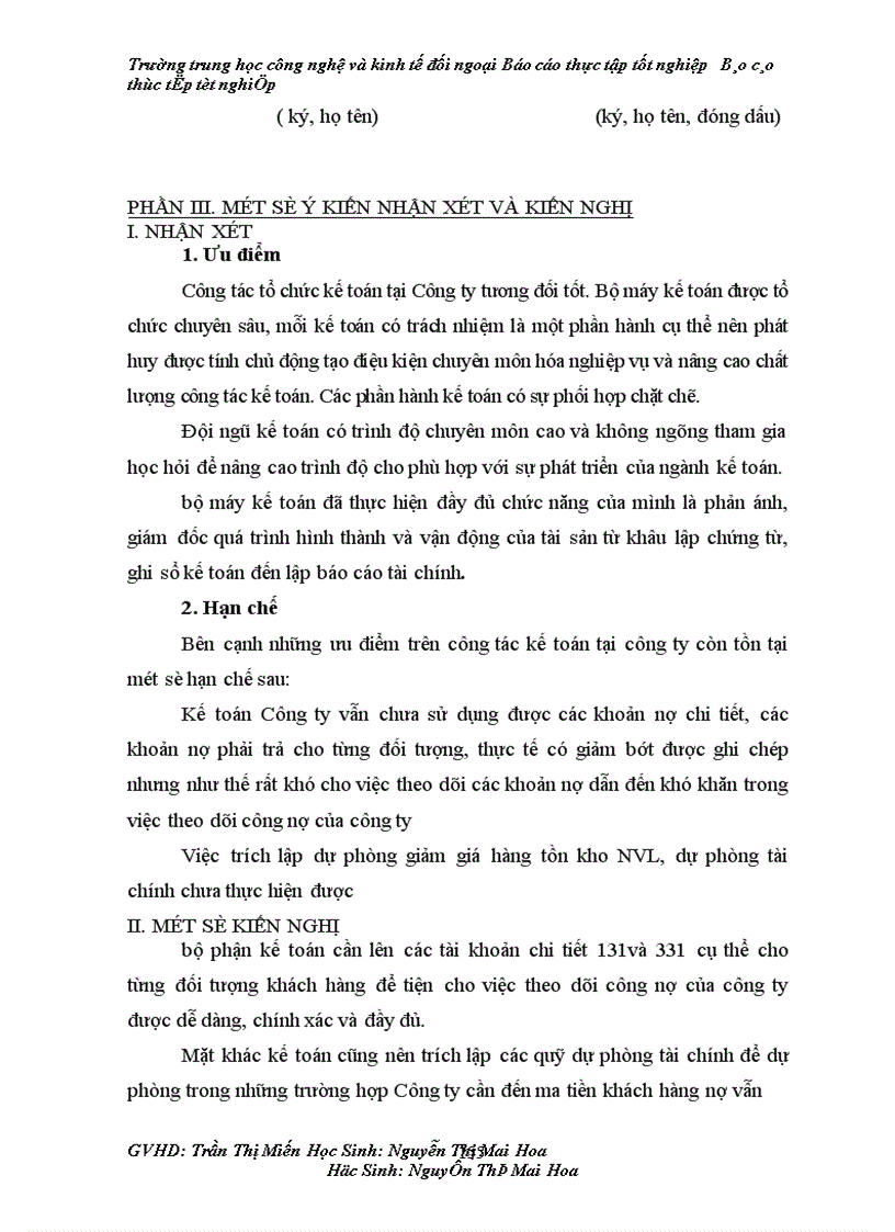 image for page Báo cáo về công ty Cổ phần Diana.