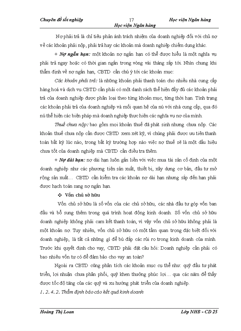 image for page Hoàn thiện công tác thẩm định tài chính doanh nghiệp tại Chi nhánh Ngân hàng Nông nghiệp và Phát triển Nông thôn Nam Hà Nội