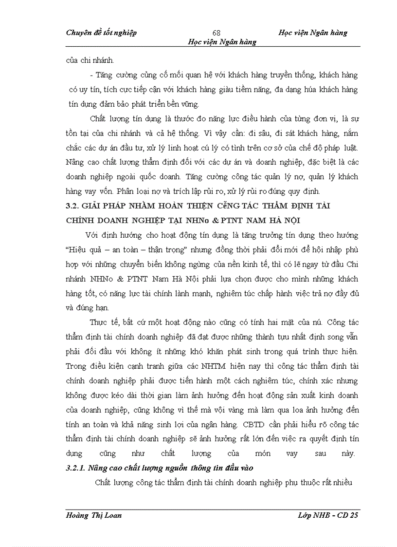 image for page Hoàn thiện công tác thẩm định tài chính doanh nghiệp tại Chi nhánh Ngân hàng Nông nghiệp và Phát triển Nông thôn Nam Hà Nội