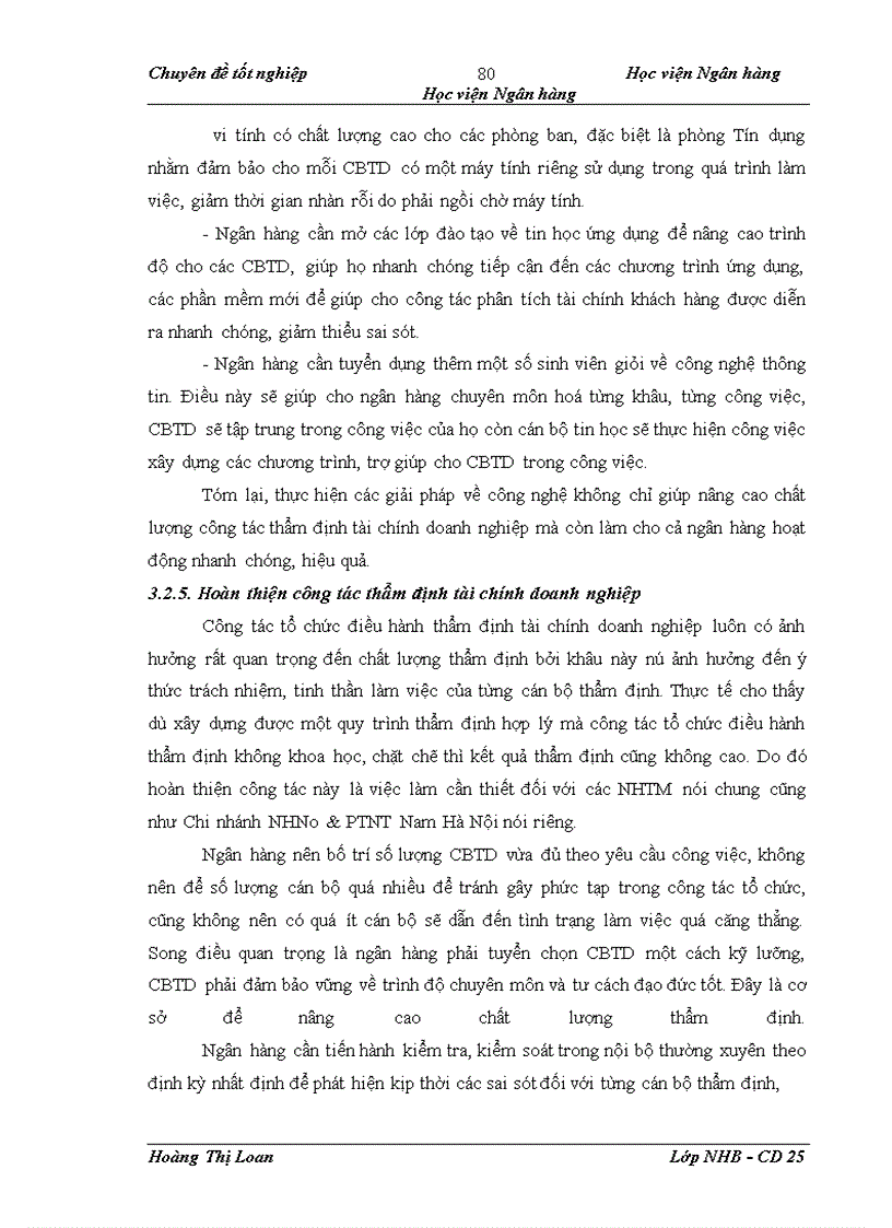 image for page Hoàn thiện công tác thẩm định tài chính doanh nghiệp tại Chi nhánh Ngân hàng Nông nghiệp và Phát triển Nông thôn Nam Hà Nội
