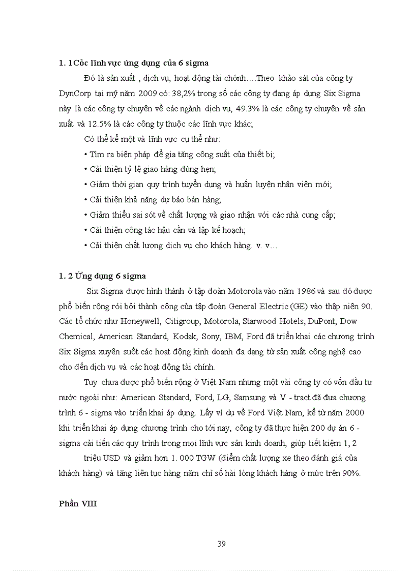 image for page Thông tin cớ bản về six sigma như: sự hình thành ,định nghĩa,tác dụng,triển khai,ứng dụng…