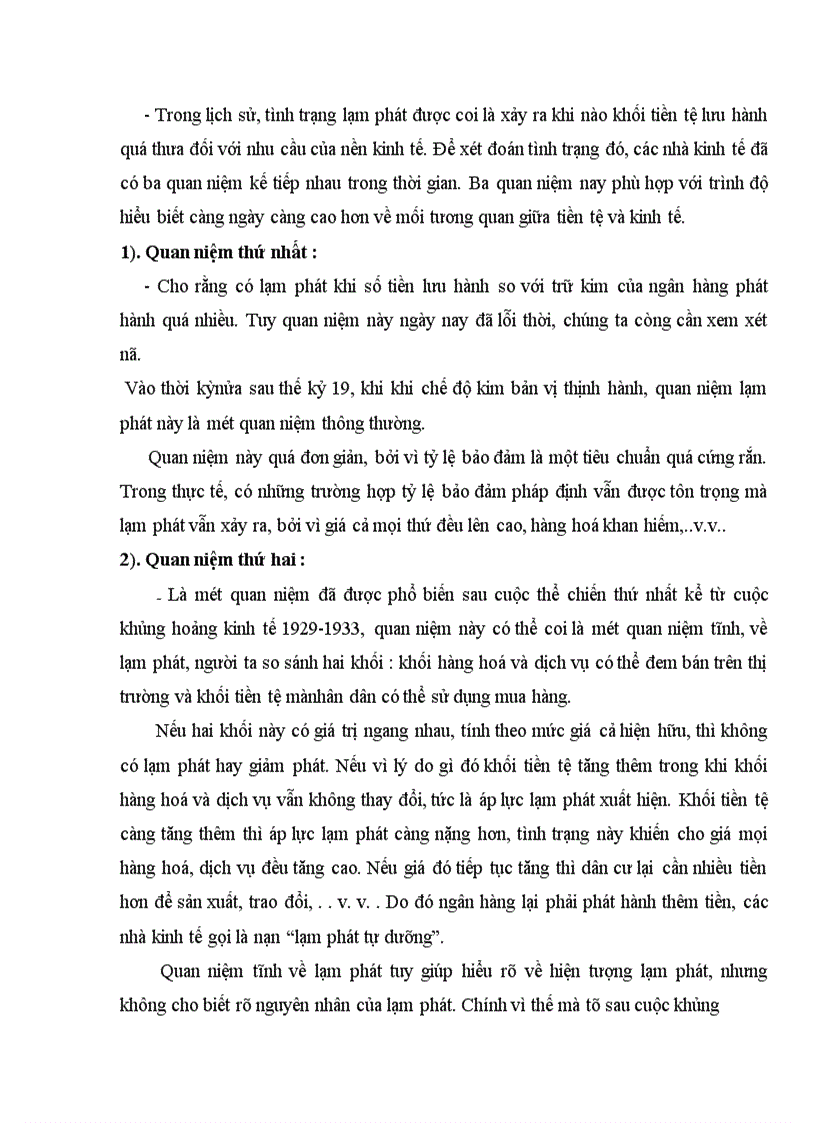 image for page Lạm phát và mối quan hệ giữa lạm phát và tăng trưởng kinh tế cũng như đưa ra một số gợi ý về hướng điều tiết vĩ mô của Việt Nam trong thời gian tới