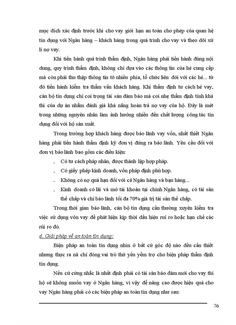 image for page Một số giải pháp cho Tín dụng ở NHNo&PTNT huyện đối với phát triển kinh tế hộ sản xuất tại huyện Thanh Liêm tỉnh Hà Nam